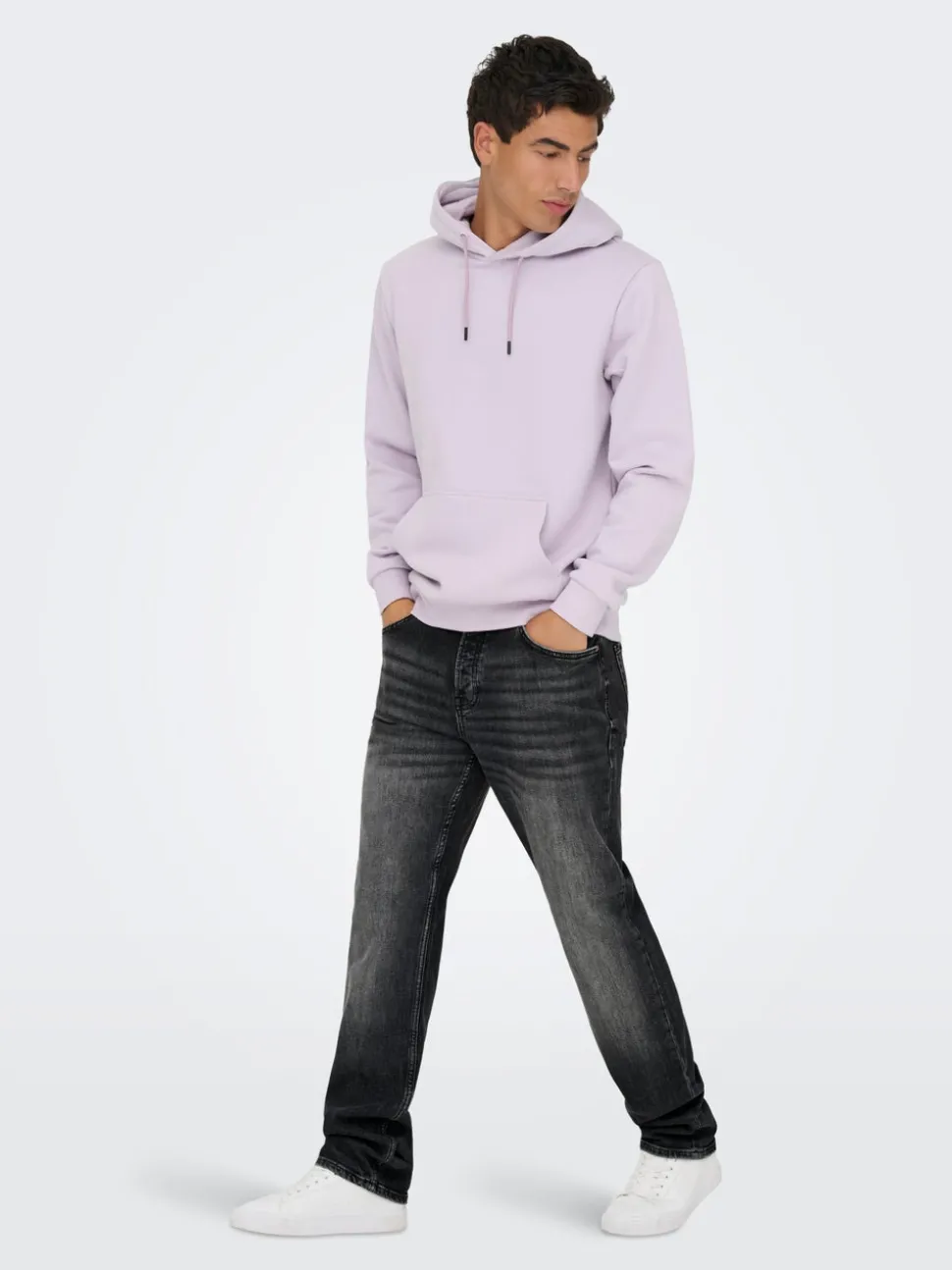 ONSEDGE Middels høy midje Straight Fit Jeans