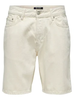 ONSEDGE Middels høy midje Straight Fit Shorts