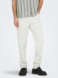 ONSEDGE Middels høy midje Straight Fit Jeans