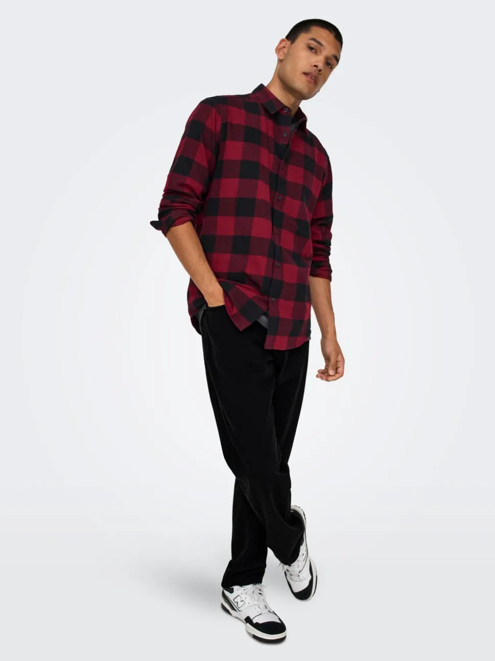ONSEDGE Middels høy midje Straight Fit Jeans