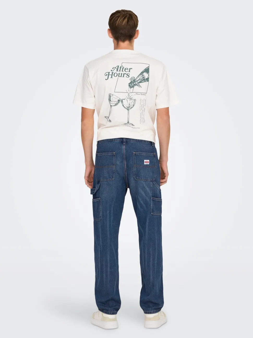 ONSEDGE Middels høy midje Straight Fit Jeans