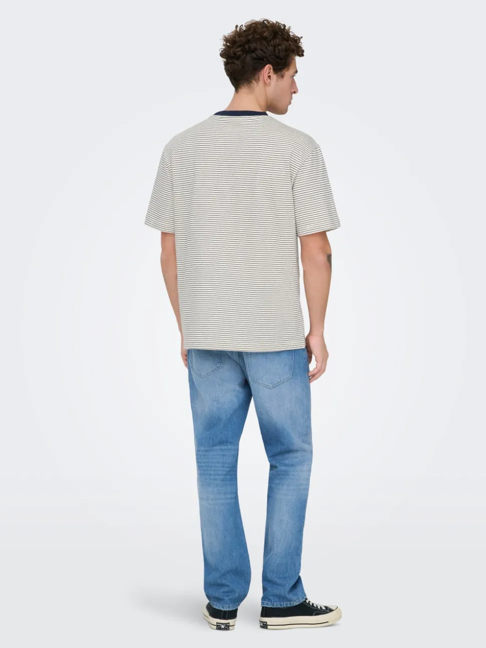 ONSEDGE Middels høyt snitt Straight Fit Jeans