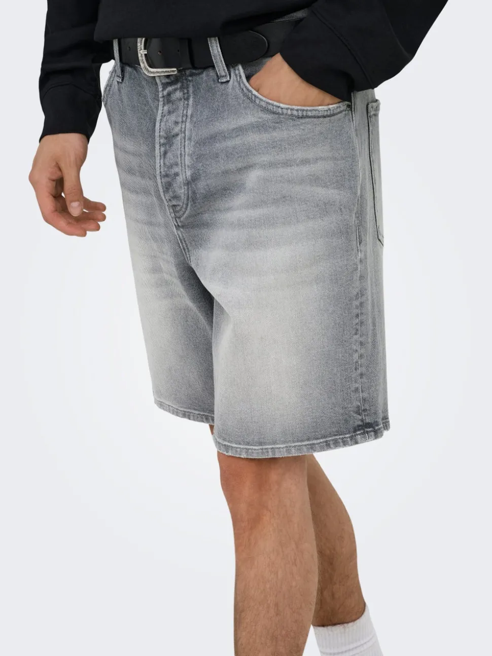ONSEDGE Middels høyt snitt Straight Fit Shorts
