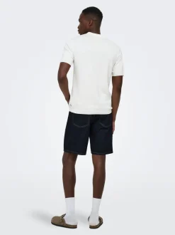 ONSEDGE Middels høyt snitt Straight Fit Shorts