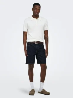 ONSEDGE Middels høyt snitt Straight Fit Shorts
