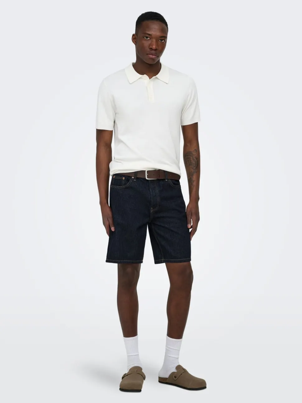 ONSEDGE Middels høyt snitt Straight Fit Shorts