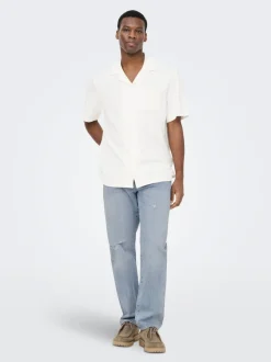 ONSEDGE Middels høyt snitt Straight Fit Jeans