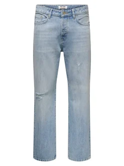 ONSEDGE Middels høyt snitt Straight Fit Jeans
