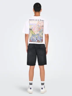 ONSEDGE Middels høyt snitt Straight Fit Shorts