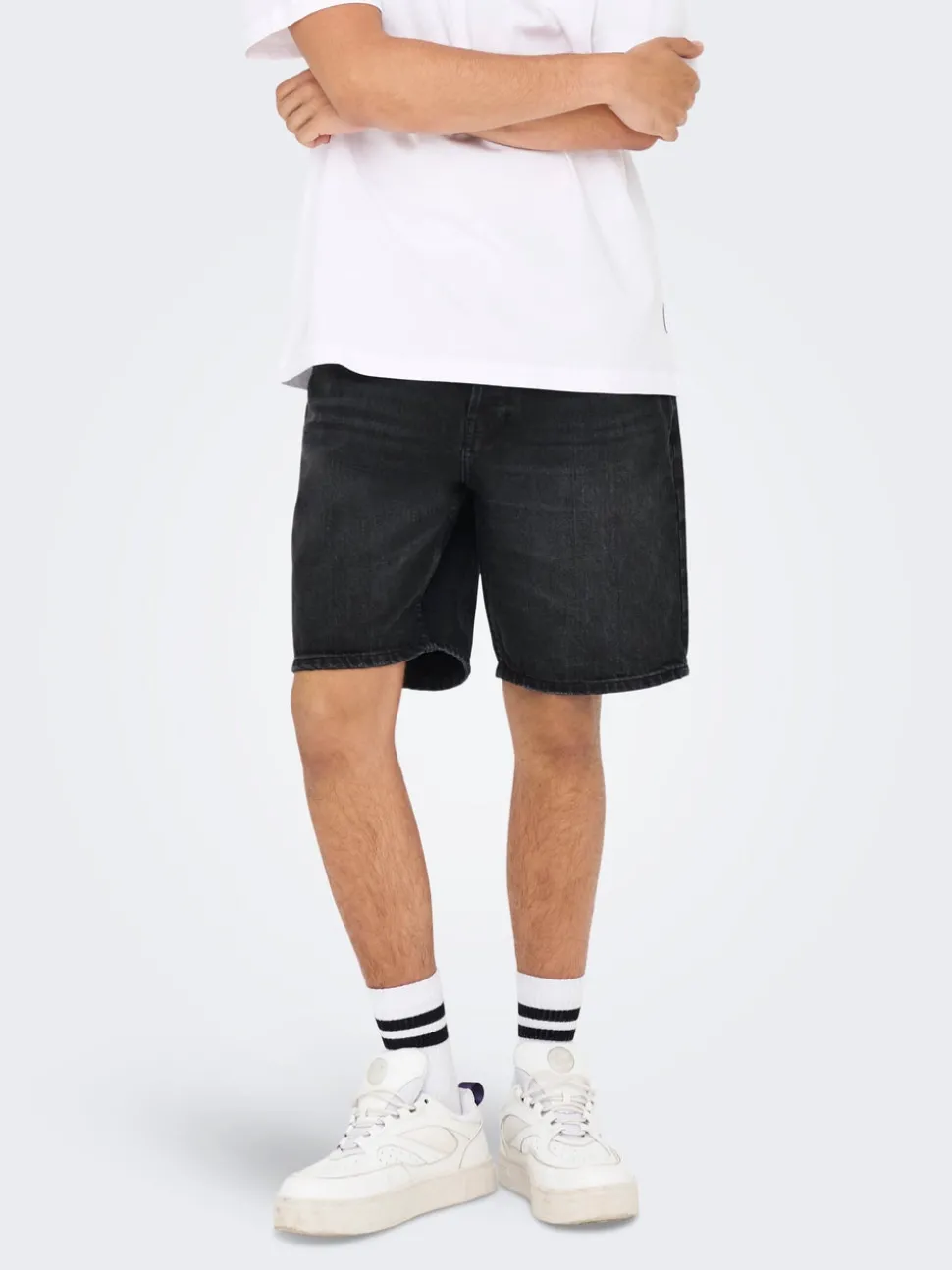 ONSEDGE Middels høyt snitt Straight Fit Shorts