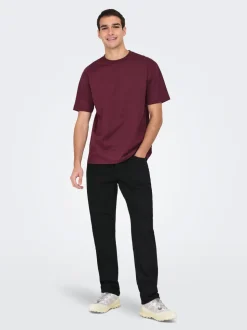 ONSEDGE Middels høyt snitt Straight Fit Jeans