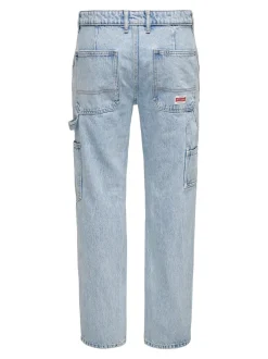 ONSEDGE Middels høyt snitt Straight Fit Jeans