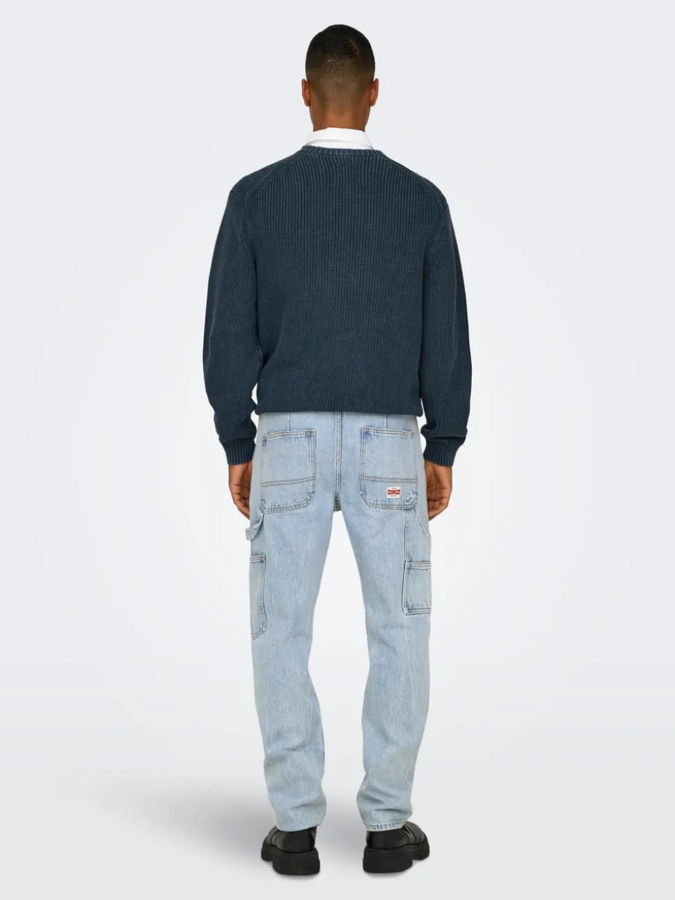 ONSEDGE Middels høyt snitt Straight Fit Jeans