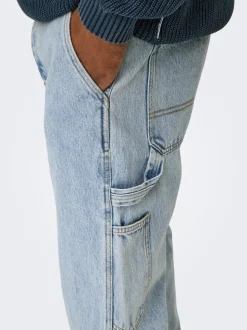 ONSEDGE Middels høyt snitt Straight Fit Jeans