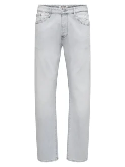 ONSEDGE Middels høyt snitt Straight Fit Jeans