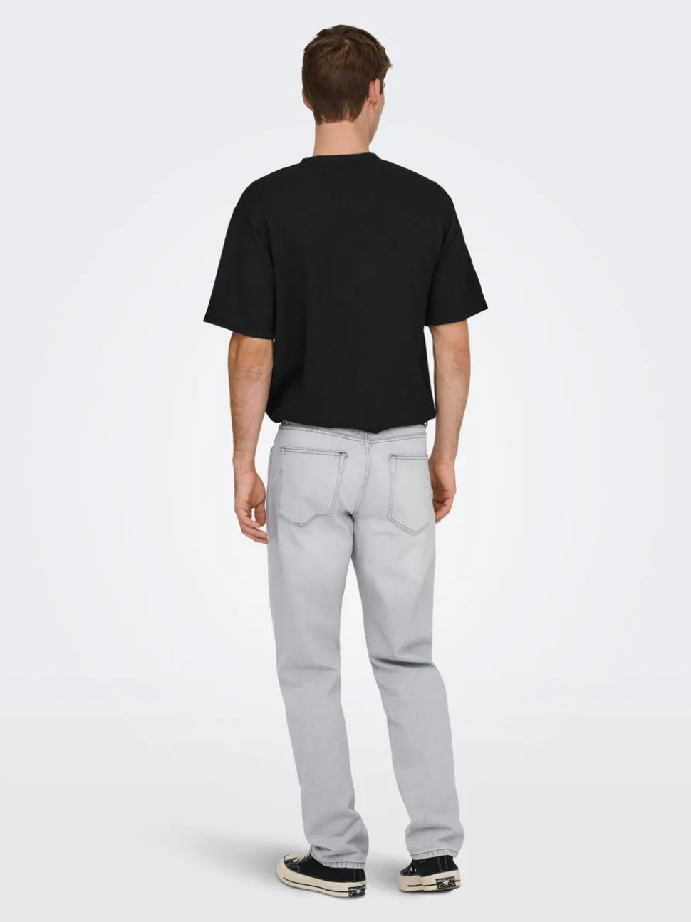ONSEDGE Middels høyt snitt Straight Fit Jeans