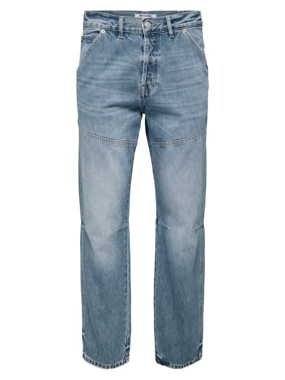 ONSEDGE Middels høyt snitt Straight Fit Jeans