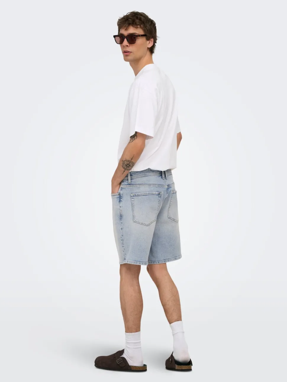 ONSEDGE Middels høyt snitt Straight Fit Shorts