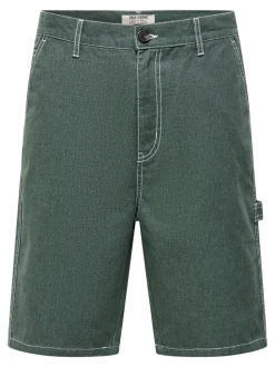 ONSEDGE Middels høyt snitt Straight Fit Shorts med 5 lommer