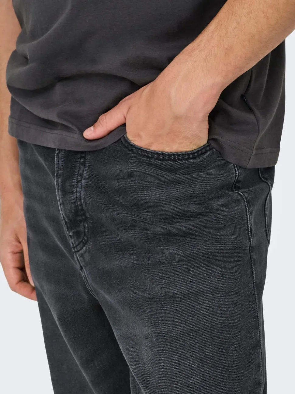 ONSFADE Høy midje Loose fit Jeans