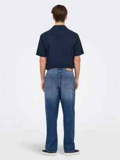 ONSFADE Høy midje Loose fit Jeans