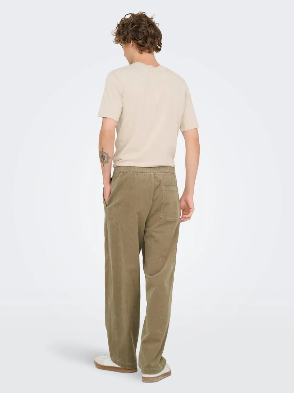 ONSFADE Loose fit corduroy Bukser