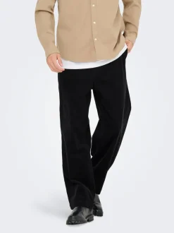 ONSFADE Loose fit corduroy Bukser