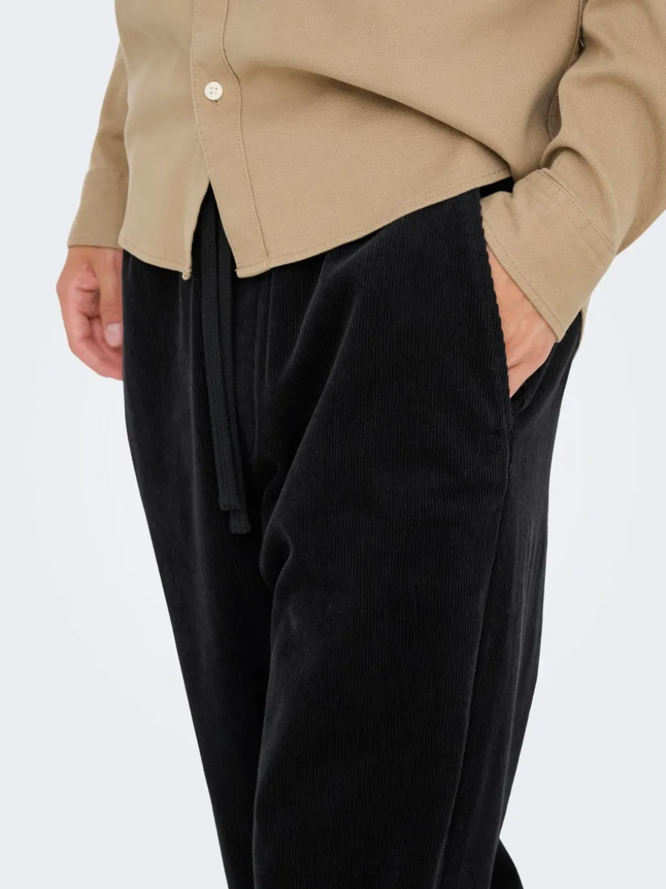 ONSFADE Loose fit corduroy Bukser