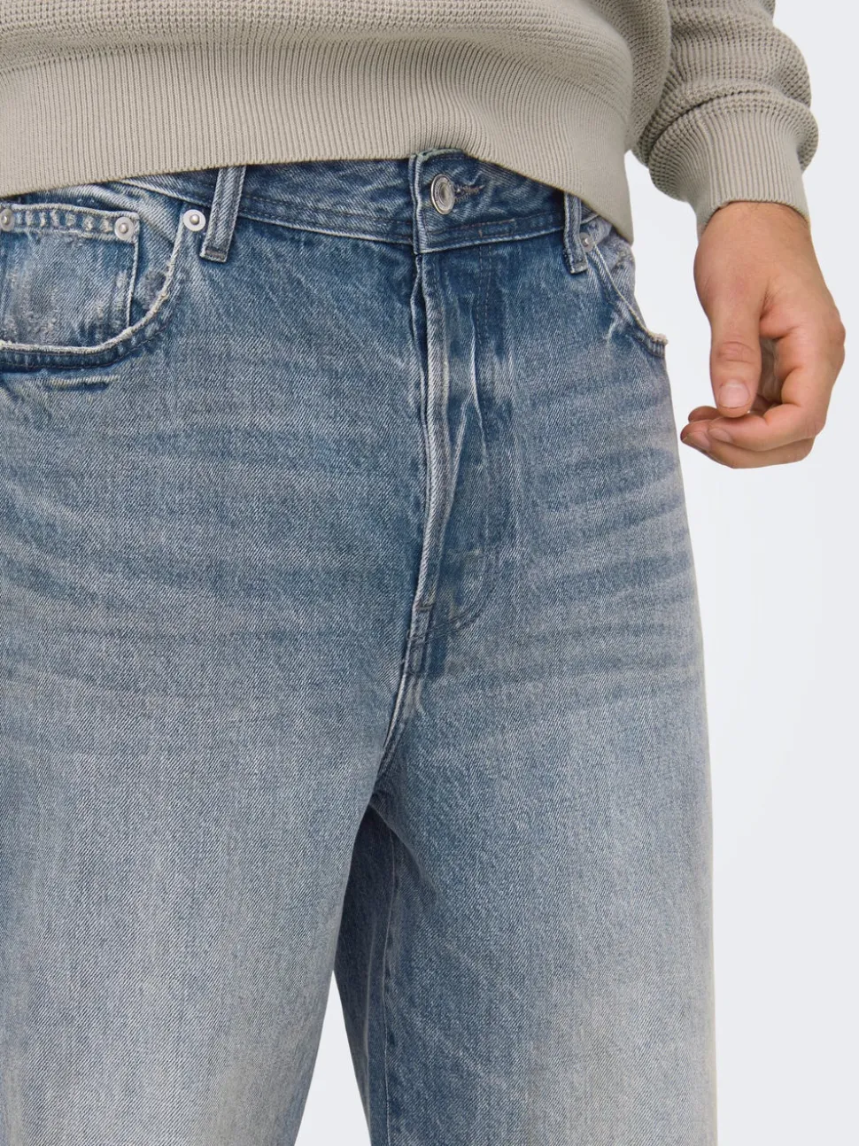 ONSFADE Middels høy midje Loose fit Jeans