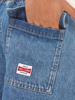 ONSFADE Middels høy midje Loose fit Cargoshorts