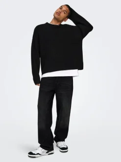 ONSFADE Middels høy midje Loose fit Jeans