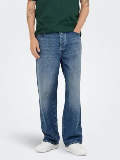 ONSFADE Middels høyt snitt Loose fit Jeans