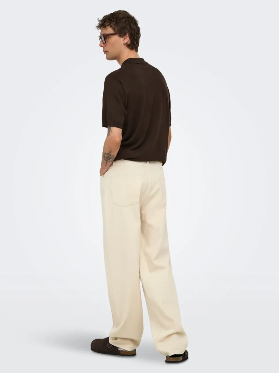 -ONSFADE Middels høyt snitt Loose fit Jeans
