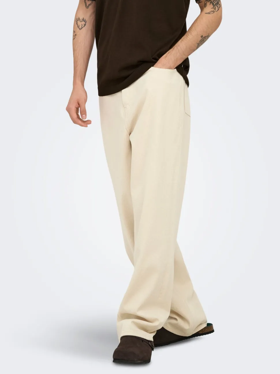 -ONSFADE Middels høyt snitt Loose fit Jeans