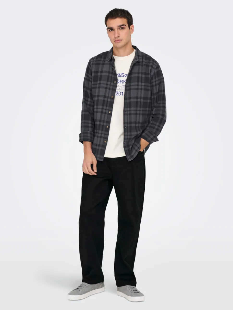 ONSFADE Middels høyt snitt Loose fit Jeans
