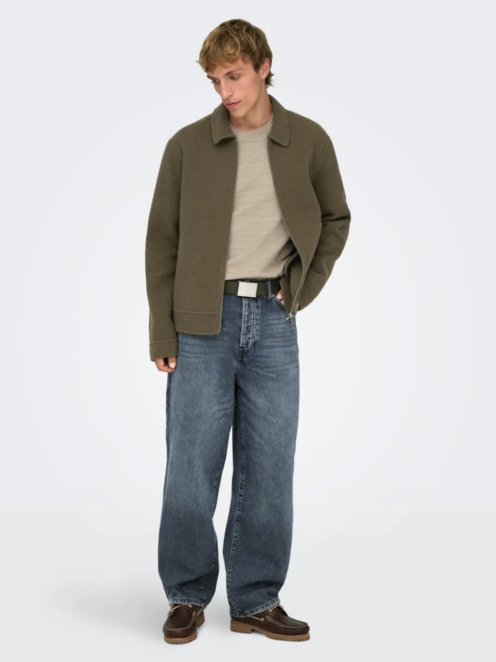 ONSFADE Middels høyt snitt Loose fit Jeans