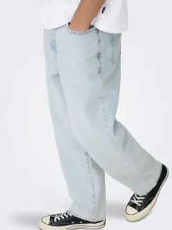 ONSFADE Middels høyt snitt Loose fit Jeans