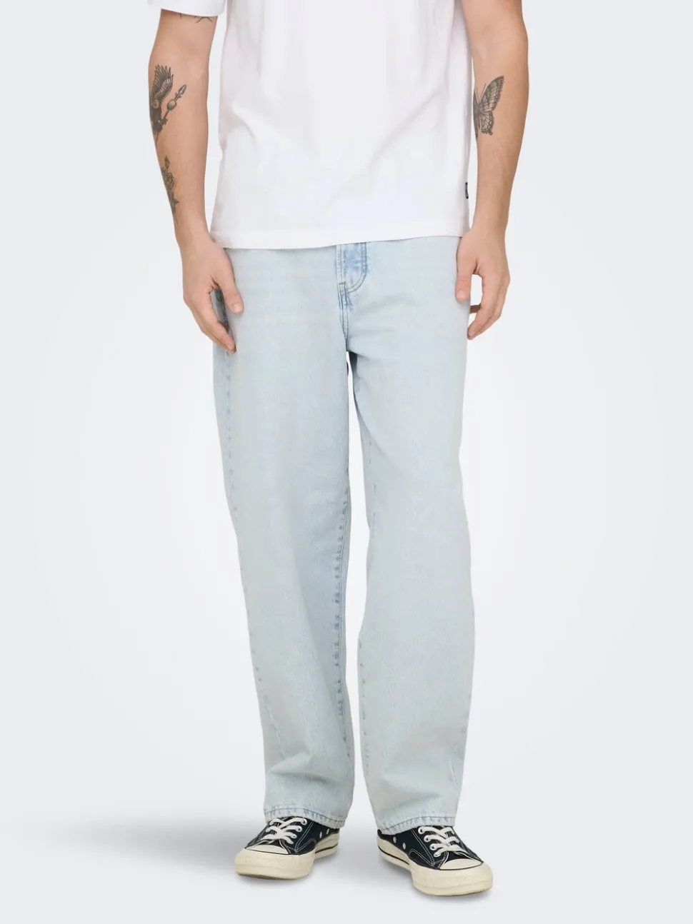ONSFADE Middels høyt snitt Loose fit Jeans