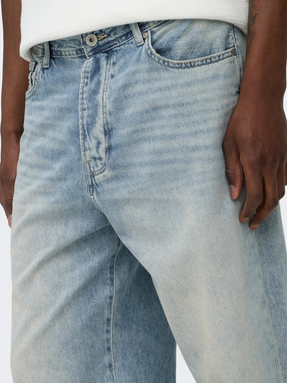 ONSFADE Middels høyt snitt Loose fit Jeans