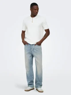 ONSFADE Middels høyt snitt Loose fit Jeans