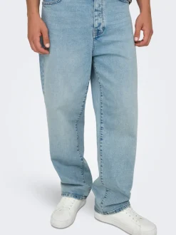 ONSFADE Middels høyt snitt Loose fit Strecth Jeans