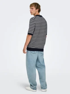 ONSFADE Middels høyt snitt Loose fit Strecth Jeans