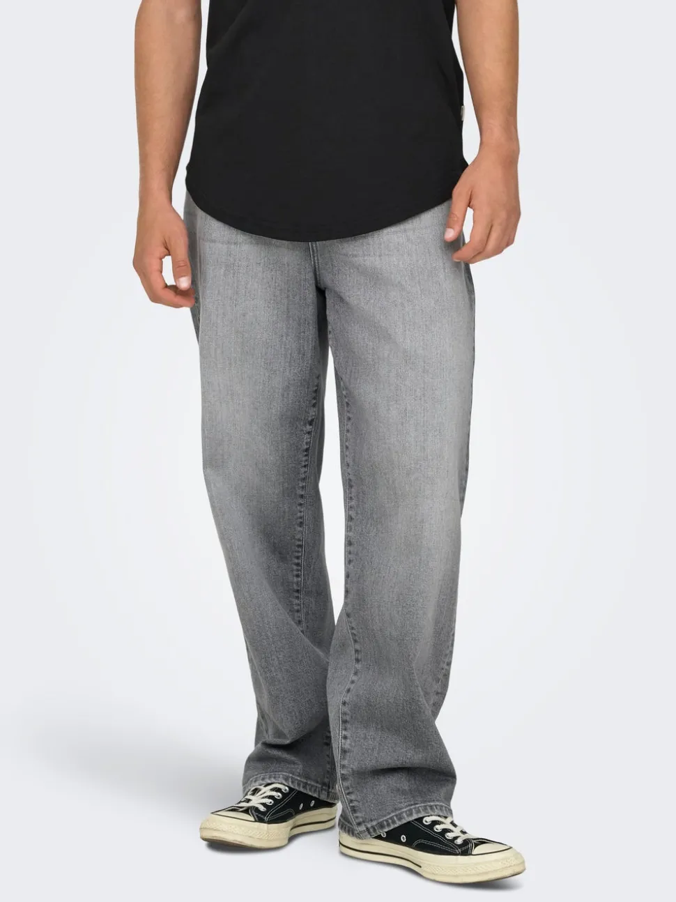 ONSFADE Middels høyt snitt Loose fit Strecth Jeans