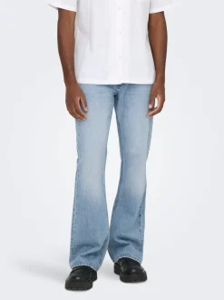 ONSGIBB Middels høyt snitt Bootcut Fit Jeans