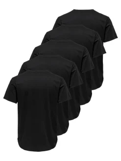 ONSJEFF 5-pack T-skjorte