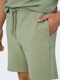 ONSKIAN Middels høy midje Straight Fit Shorts