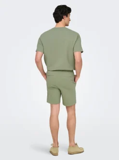 ONSKIAN Middels høy midje Straight Fit Shorts