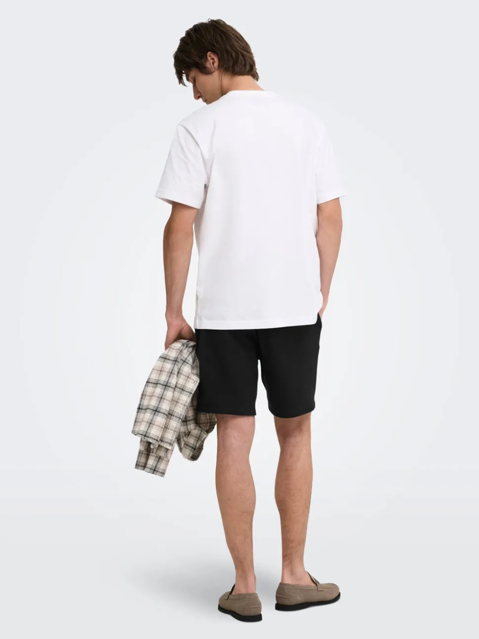 ONSKIAN Middels høy midje Straight Fit Shorts