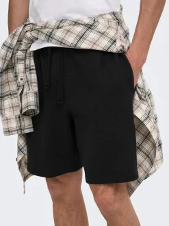 ONSKIAN Middels høy midje Straight Fit Shorts