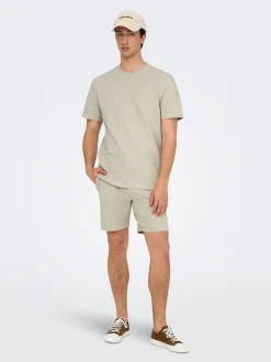 ONSKIAN Middels høy midje Straight Fit Shorts